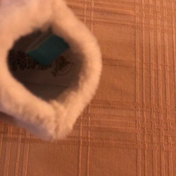 Mickey Mouse Christmas Stocking (mini size).  Teal peach tone accent design. - Picture 4 of 7